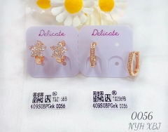 Dazzling gem earring