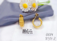 Popular hot style gold earrings