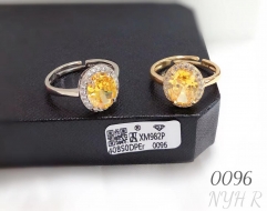 orange zircon bright ring