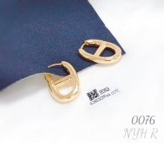 High-end popular gold earring