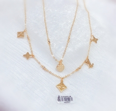 High-end double necklace