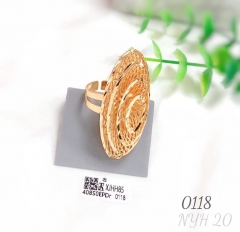 Gorgeous flower gold ring