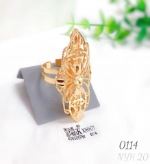 Gorgeous flower gold ring