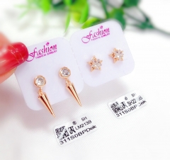 Conical shape exquisite earrings