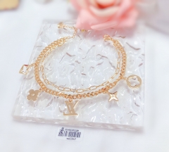 High-end style gold/silver bracelet