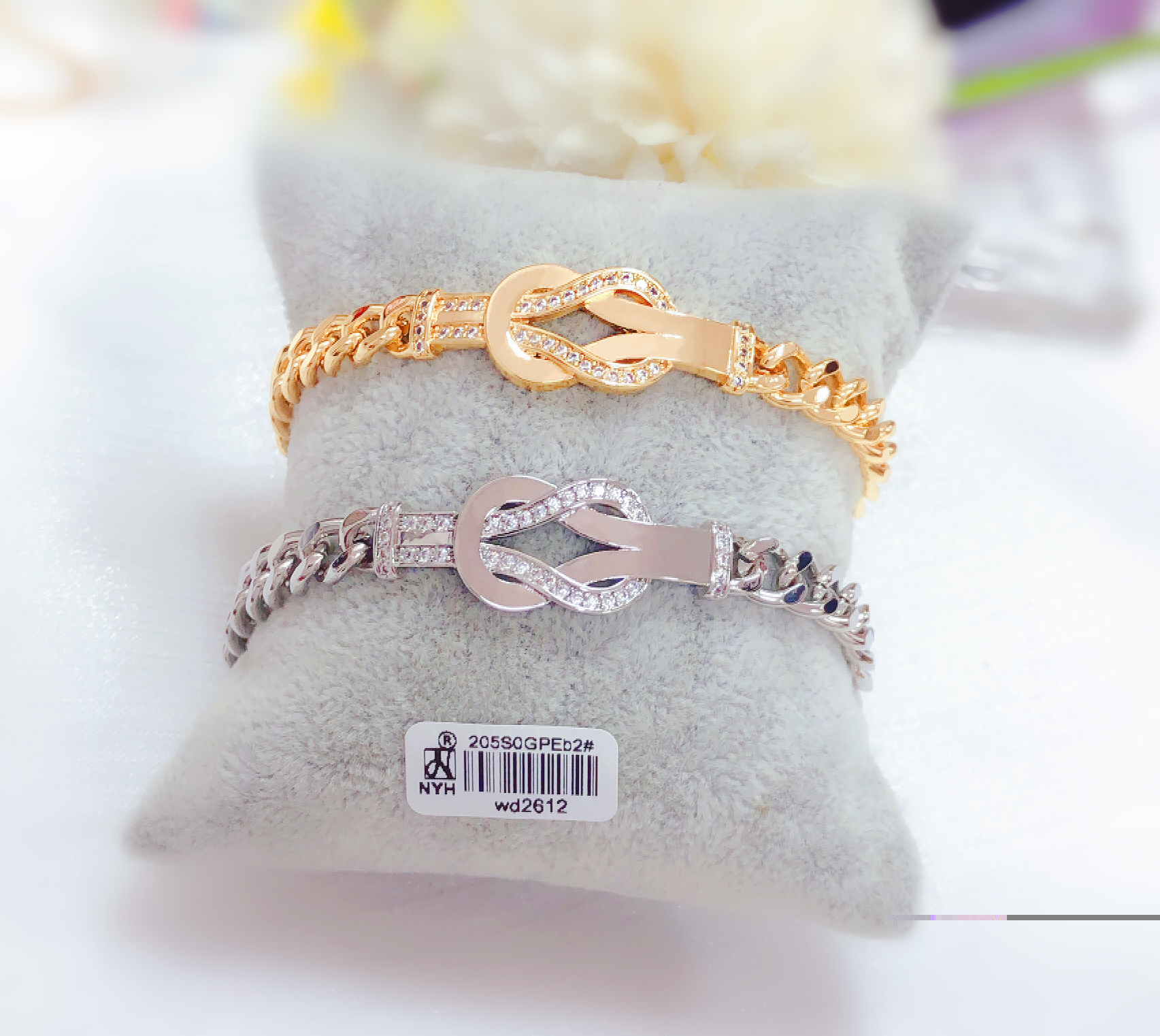 Gold/Silver Bracelet Simple Style