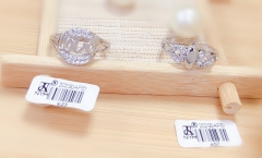 Golssy silver ring