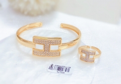 High-end popular gold bangle ring