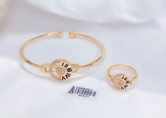 High-end popular gold bangle ring