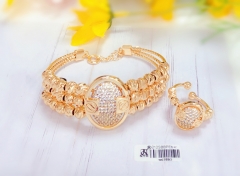 High-end popular gold bangle ring