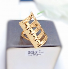 Hollow simple style ring