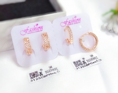 High-end popular gold earring