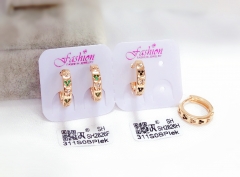 Classic fashion gold earring