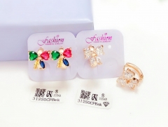 Bow style exquisite earring