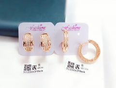 Simple fashion gold earring