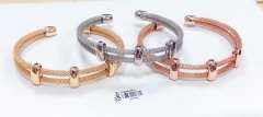 Bamboo knot style exquisite bracelet set