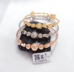 Beads style fashion bangle set