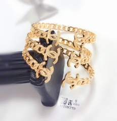 High-end popular gold bracelet set