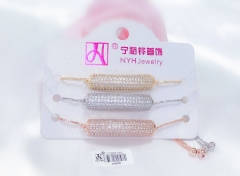 Artificial gemstone simple style  bangle