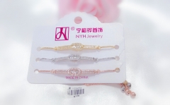 Artificial gemstone exquisite bangle