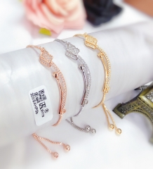 Irregular style simple bangle set