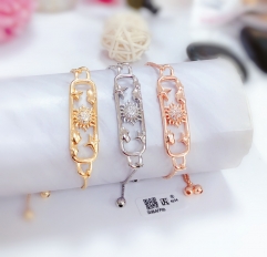 Irregular style bangle set