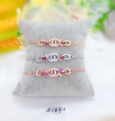 Exquisite shiny bangle set