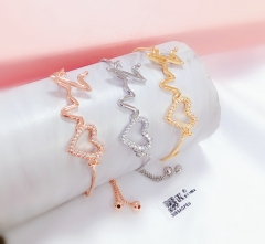 Heartbeat Style Trendy Bracelet Set