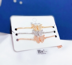 Butterfly gem style bangle set