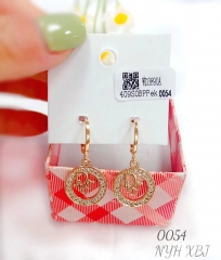 High-end popular gold earring