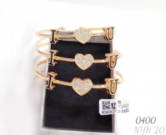 Trendy style fahion gold bangle set