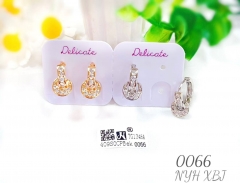 Artificial gemstone trendy exquisite earring