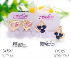 Heart shape exquisite earring