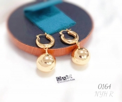 Smooth shiny hot sale pendant earring