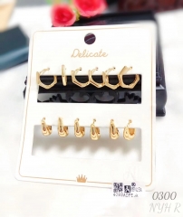 Simple style earring