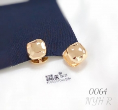 Earrings Gold Glossy