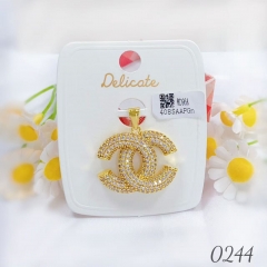 High-end popular gold color pendant