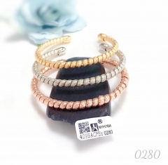 Twist curl style bangle set