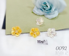 Flower style exquisite earring