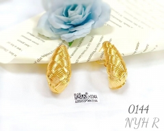 Irregular style shiny earring