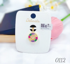 Y letter colorful trendy pendant