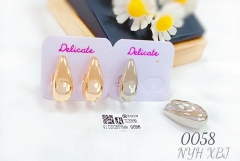 Simple style classic earring