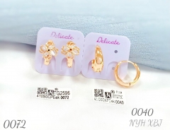 Flower style exquisite earring