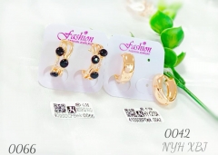 Simple style bright earring