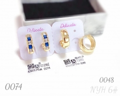 Fashion bright zircon earring