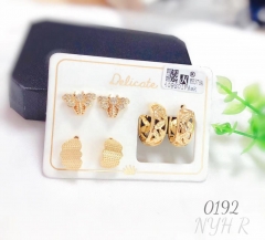 Irregular style fine earring