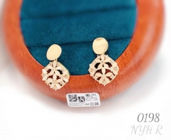 Flower pendant exquisite earring