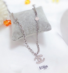 High-end popular silver color neckalce