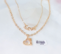 Heart style exquisite necklace