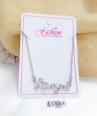 Fashion fine gold/silver color necklace